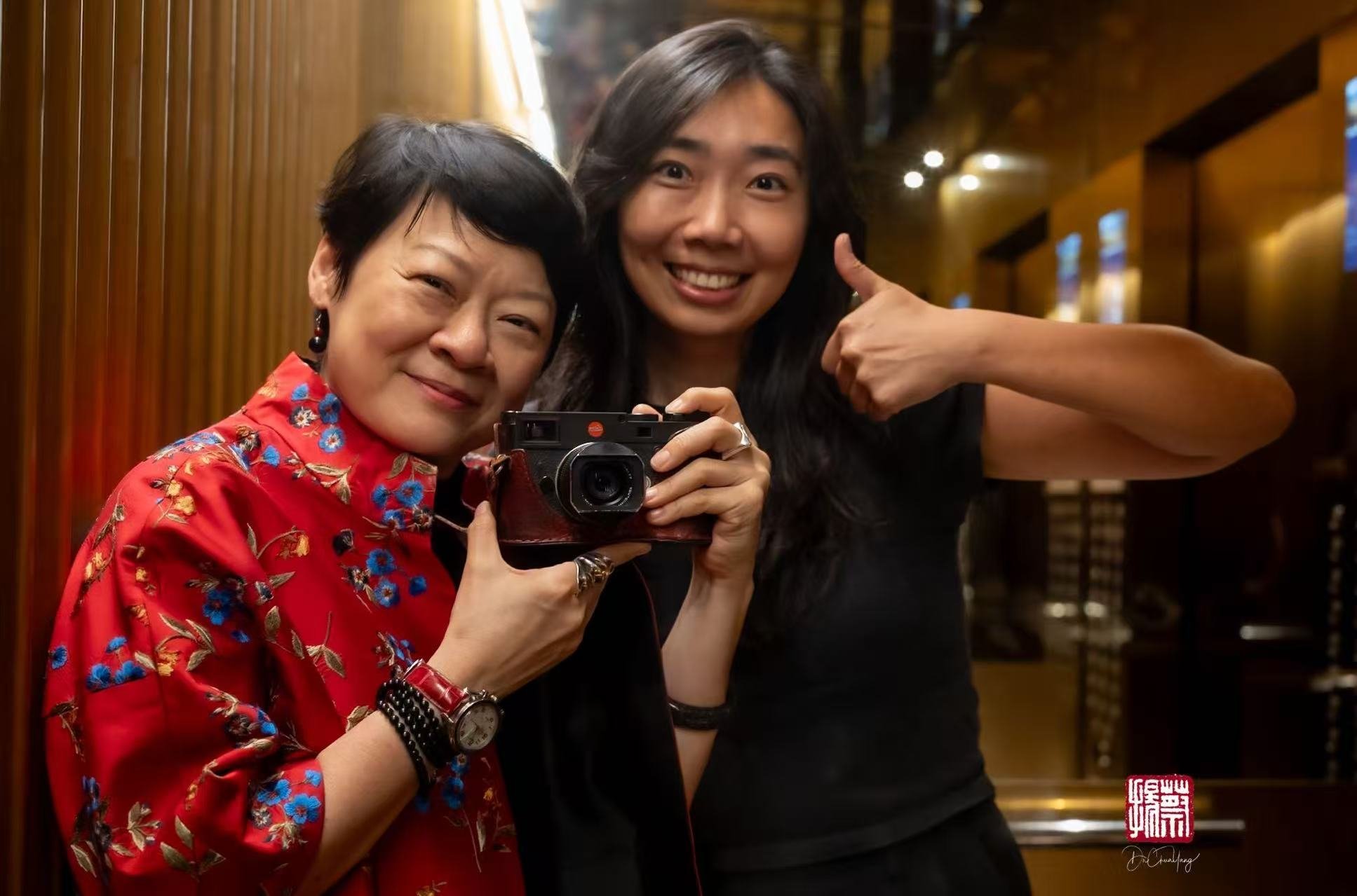 Dr. Chua Yang and Nancy Li, co-founders of Data.Faces.Voices.