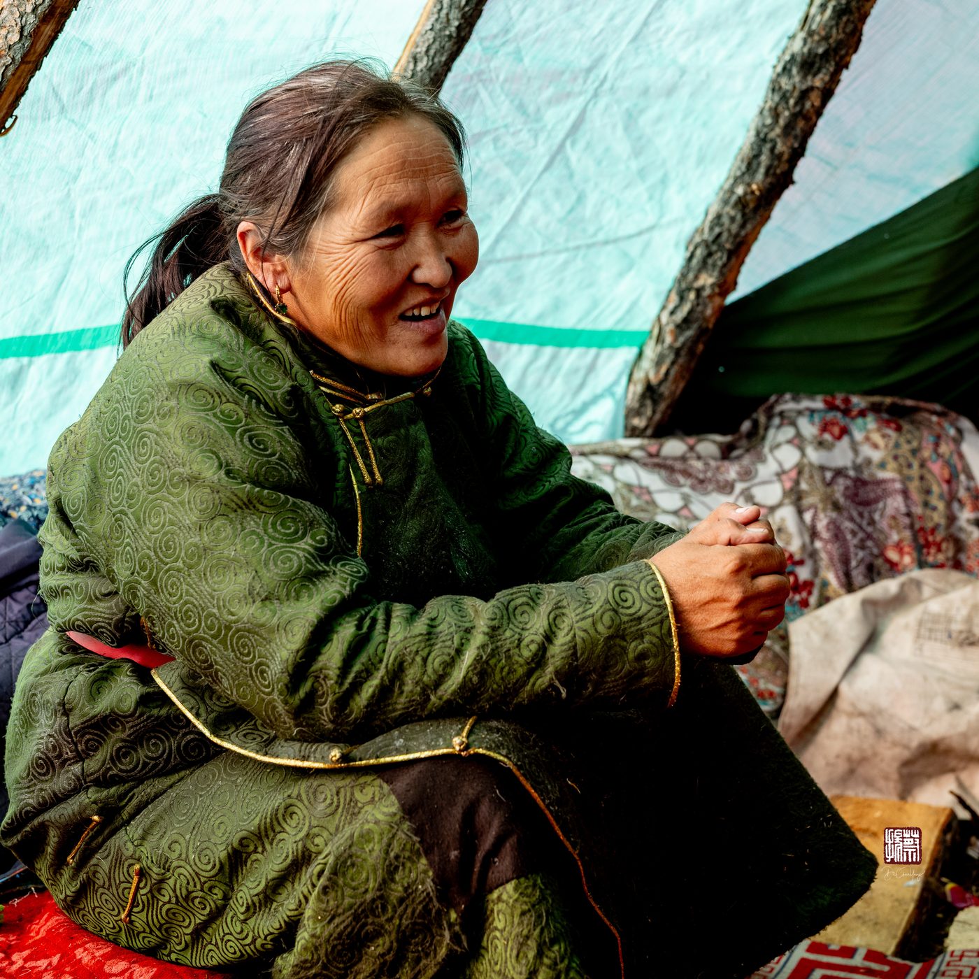 Ganbat, reindeer herder, Mongolia, 2025